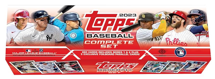 Amazon.co.jp: MLB 2023 Topps Complete Set Baseball Card